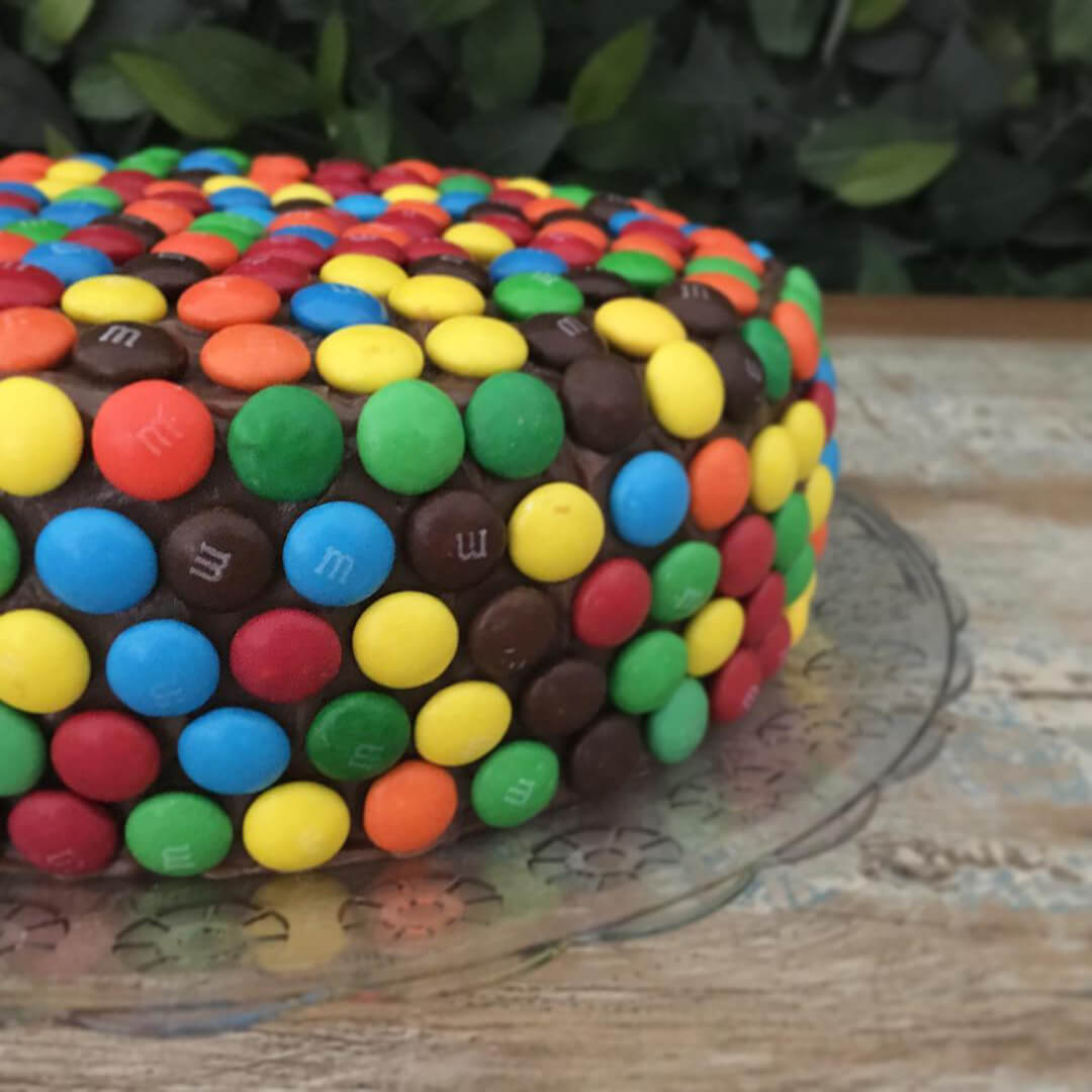 Brigadeiro com M&M's