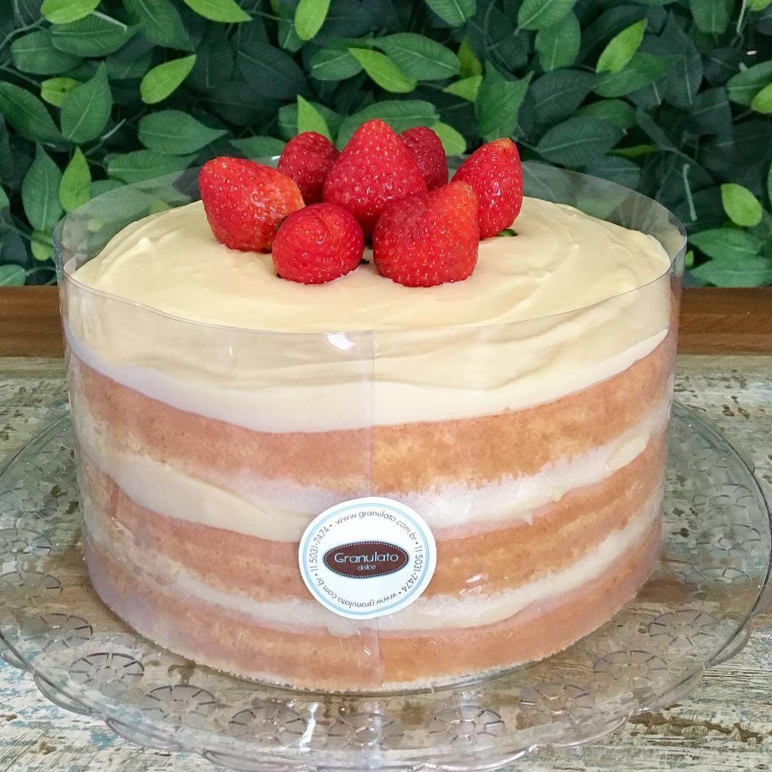 Naked Cake de Morango